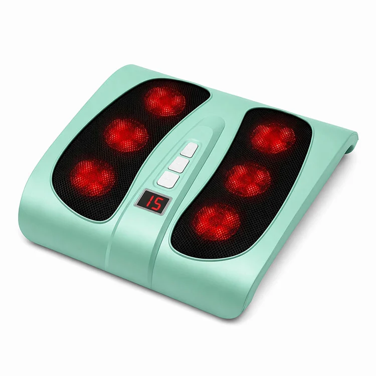Circulatiebevorderende voetmassageapparaat
